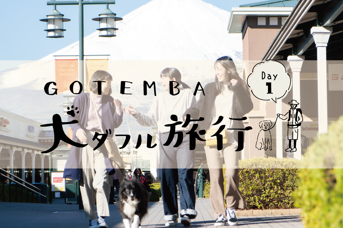 GOTEMBA犬ダフル旅行【DAY1】